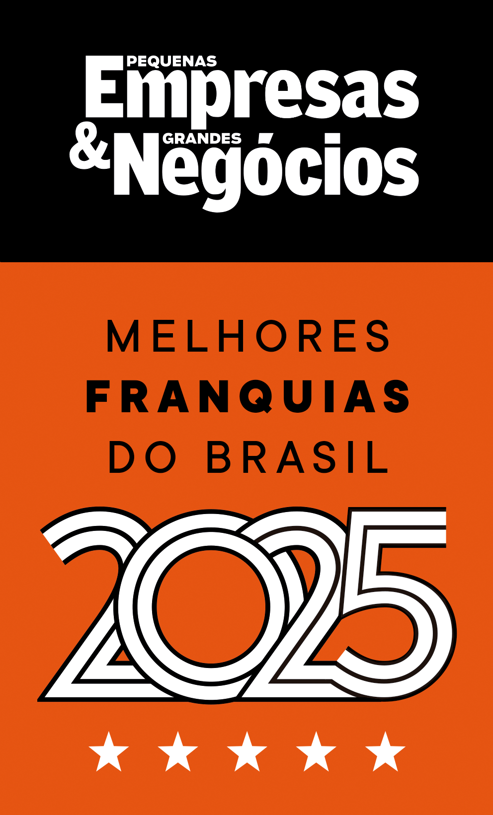 Selo PEGN Melhores Franquias 2025